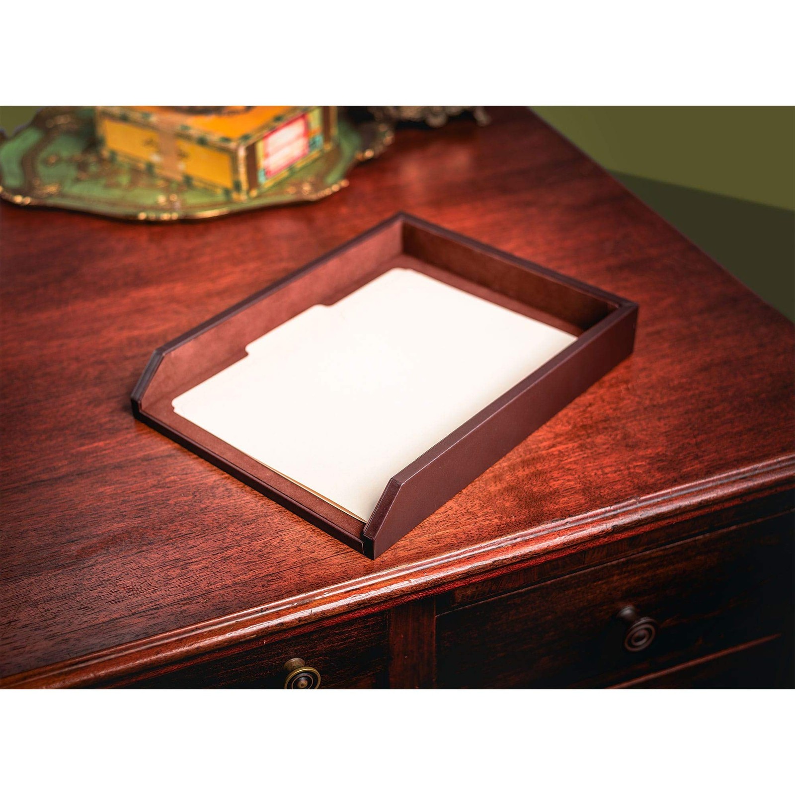 Dacasso Leather Desktop – Organizer For – – A3401