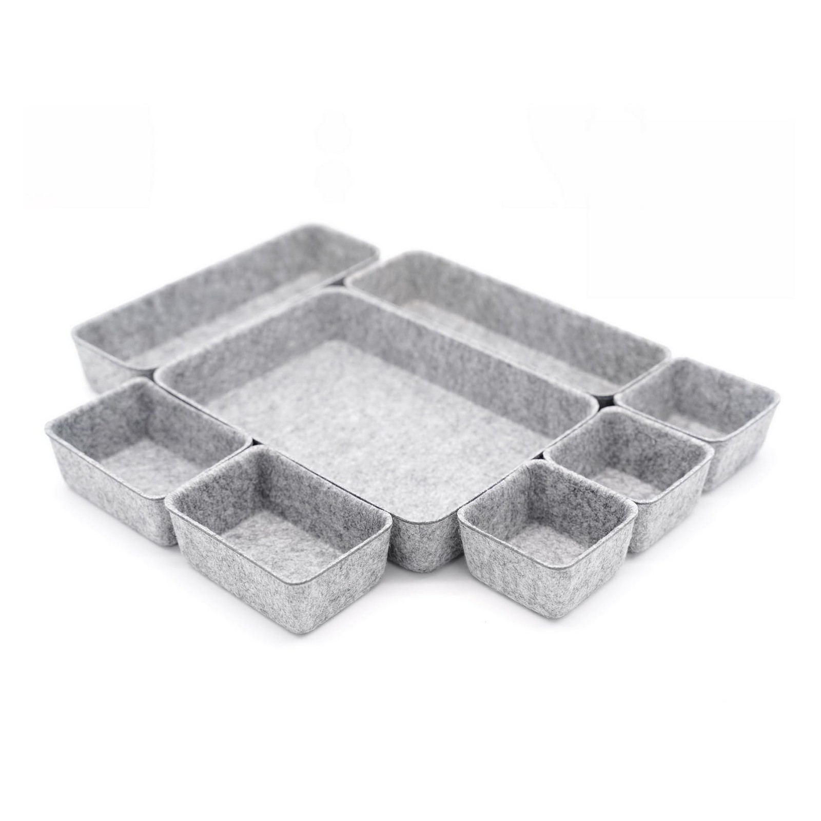 Desk Drawer organizers tray Felt storage bins aesthetics room décor for home …