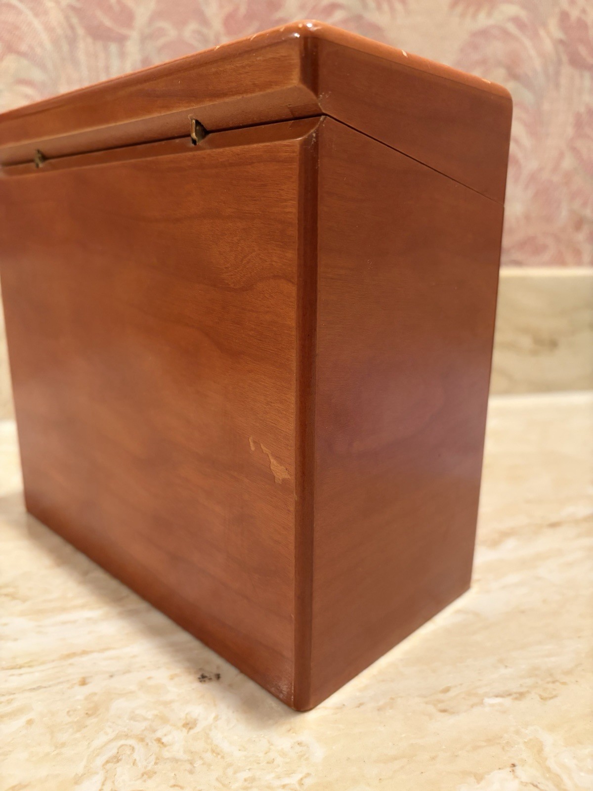 Vintage Levenger Wooden Pencil Fountain Pen Pencil Holder Desktop Display Box