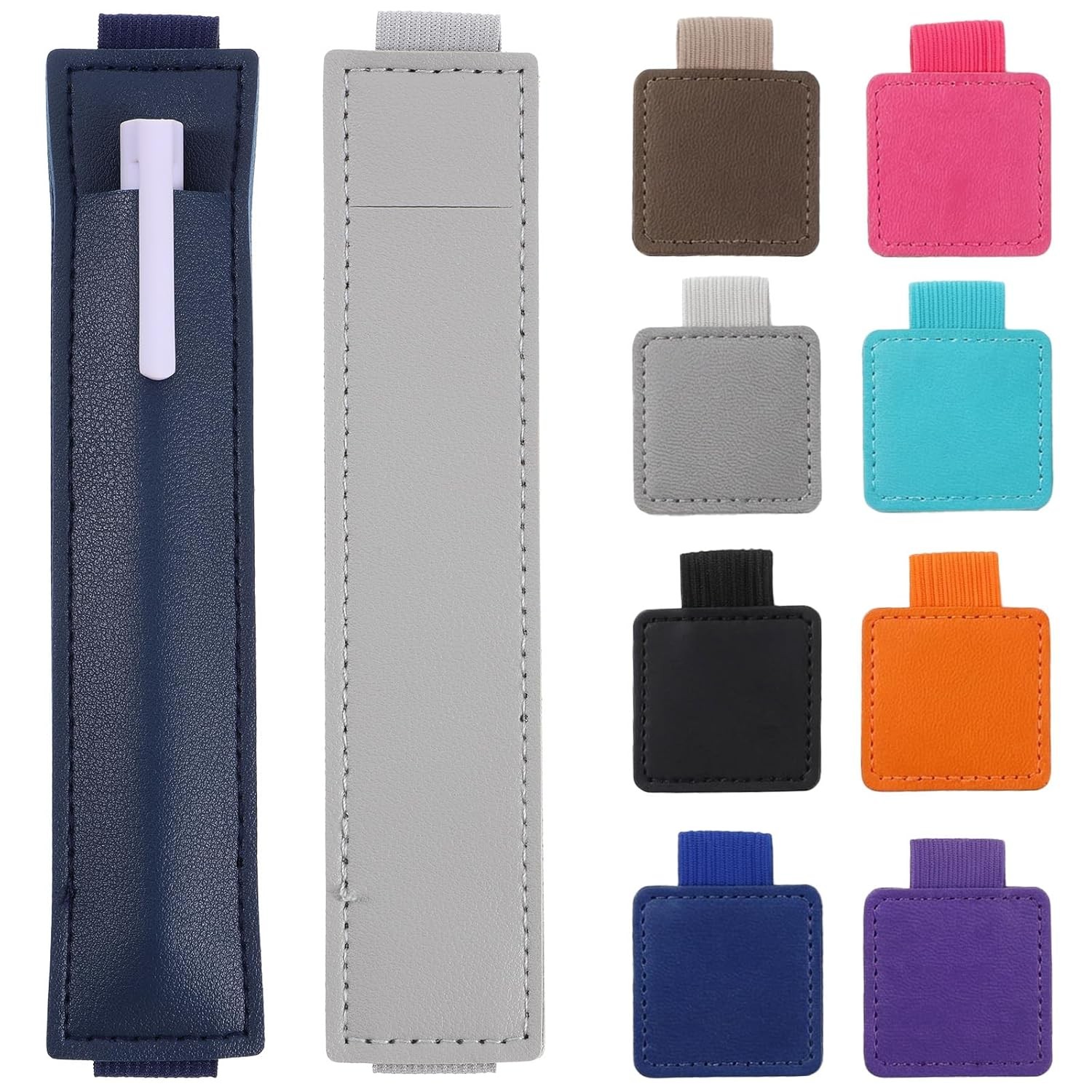 Adjustable Elastic Pen Loops & Pencil Holder Elastic Bands 10Pcs Notebook