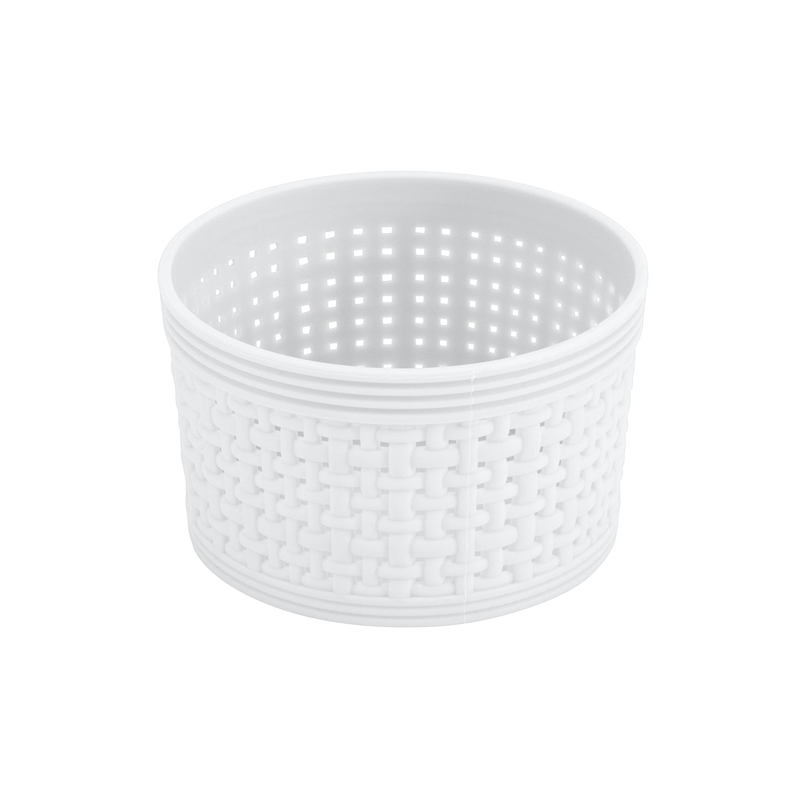 6 Pack Plastic Storage Baskets Storage Bins for Kitchen Office Bathroom