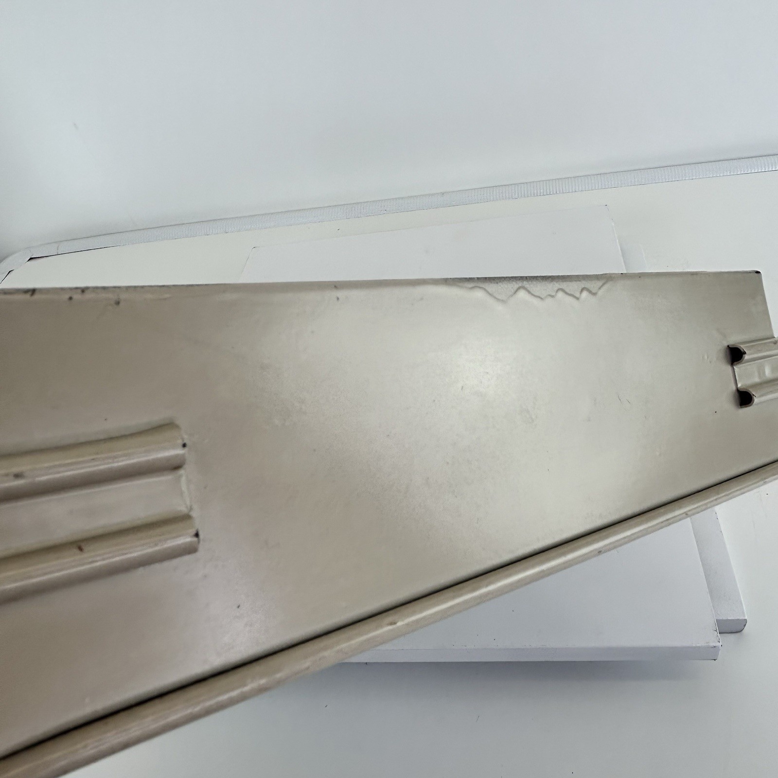 Globe Wernicke GW Systems Steel Paper Tray Desk Organizer file Mid Century Tan