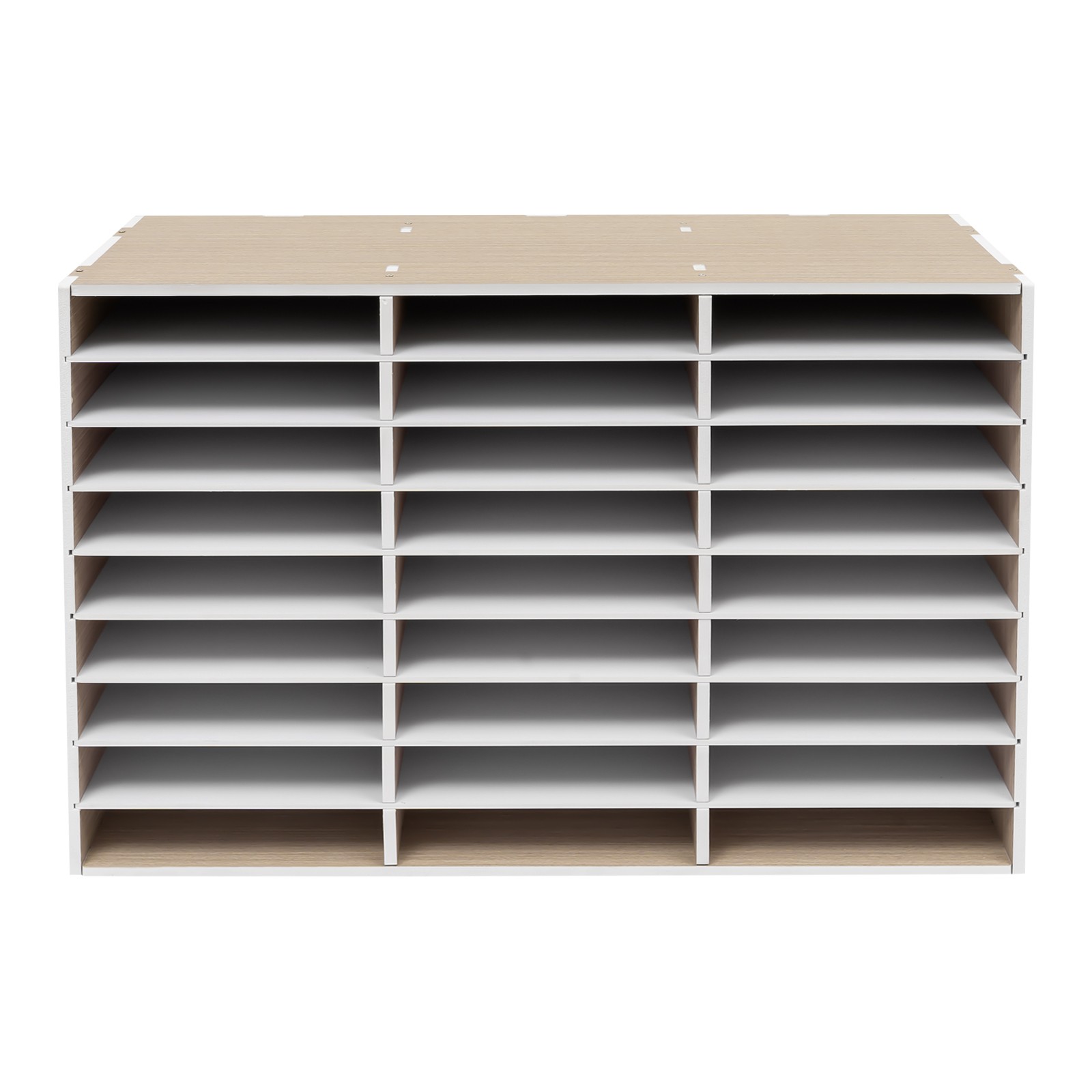 Desktop Literature Organizer Adjustable File Sorter Mail Center Magazine Holder