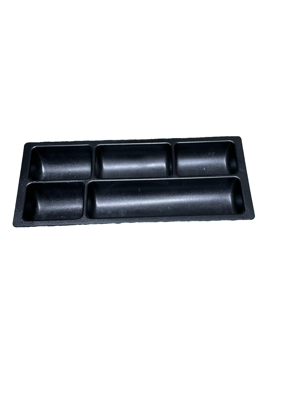 Steelcase 13″ × 5 1/2″ Desk Drawer Organizer Black Plastic P/N 89-3513212 New