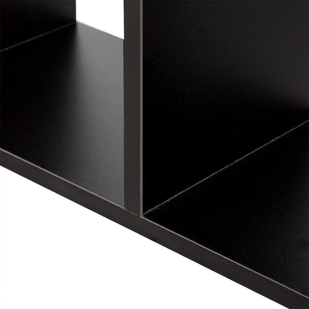 Desk Shelf Adjustable Desktop Storage Organizer Wood Display Shelf Rack Office