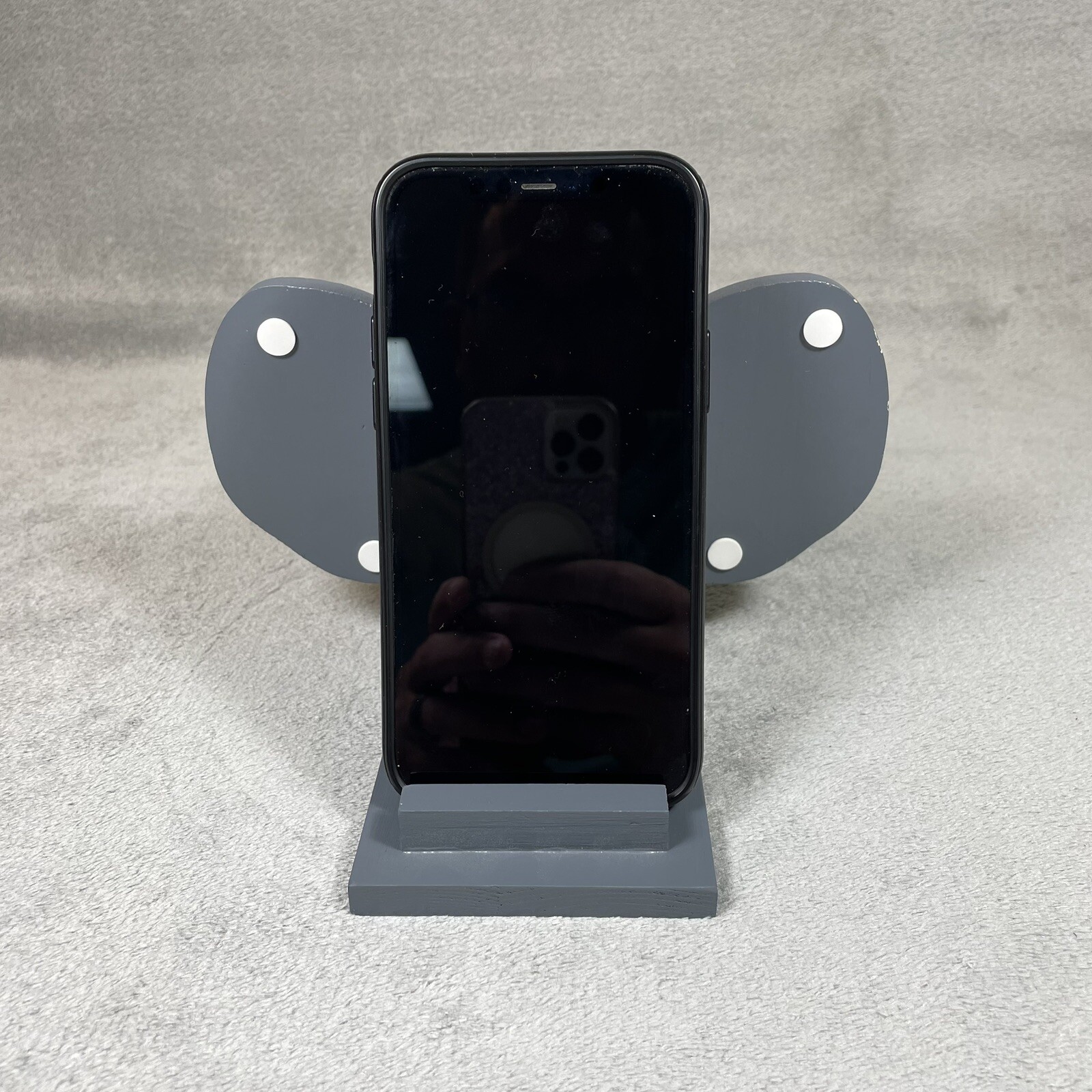 Elephant Handmade Wooden Pencil Cup + Phone Stand + Eyeglass Holder + Coaster