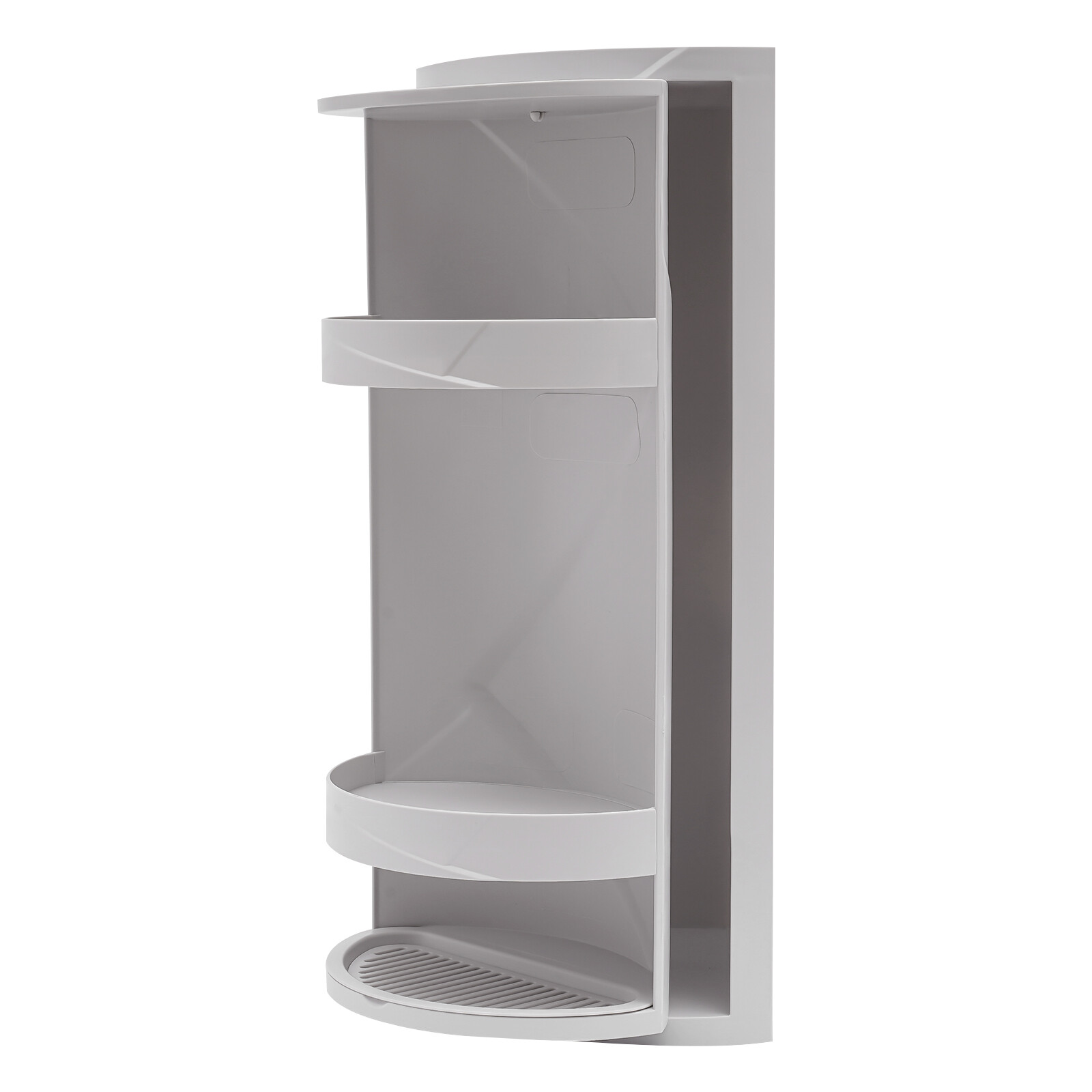 3-Tiers Desktop Rotating Storage Rack Basket Organizer Shelf Kitchen Bathroom