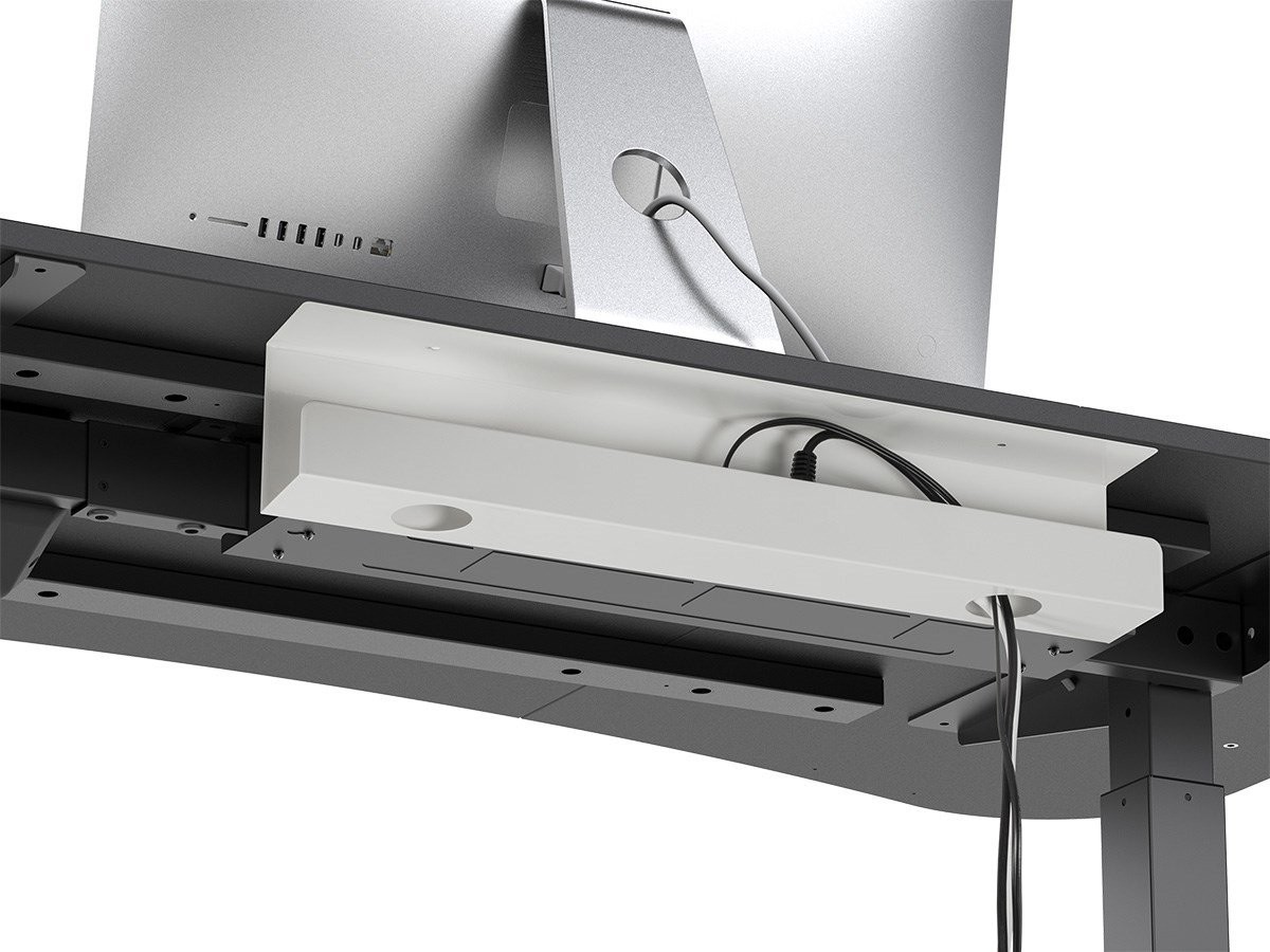 Monoprice Under Desk Cable Tray – Power Supply And Wire Management LOT of 12ea