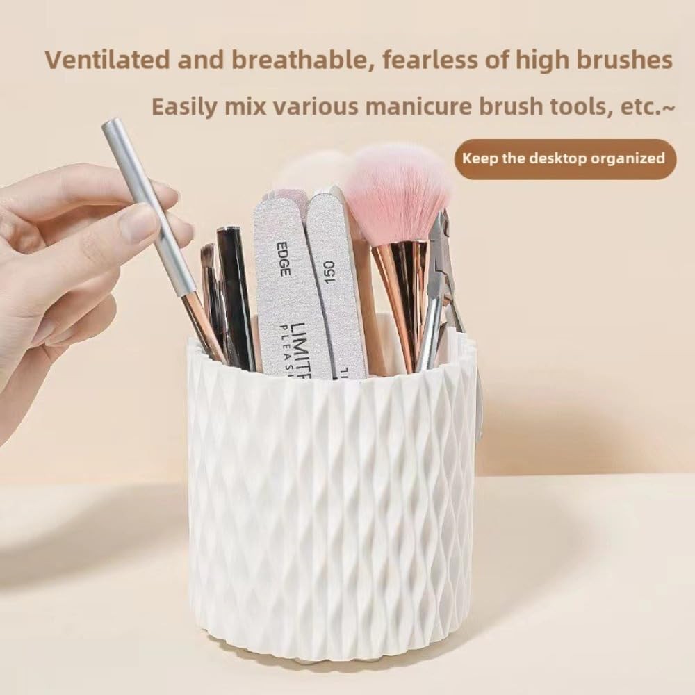 360 ° rotating pen holder, makeup brush holder, pen holder holder, 5 slots de…