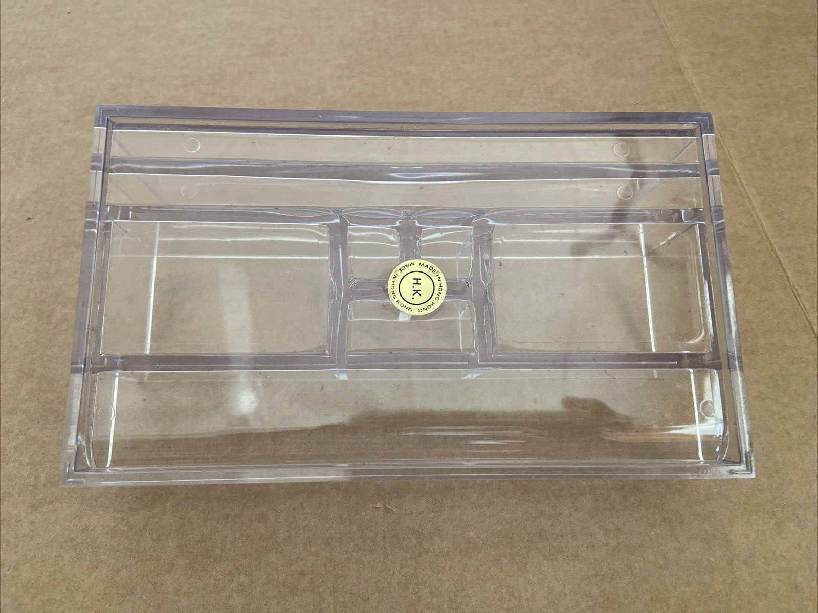Plastic Utensil Box Desk Makeup ETC. Organizer *NEW*
