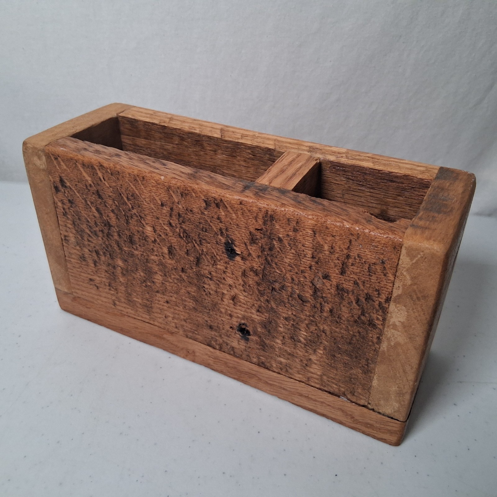 Solid Wood Desk Organizer Workbench Artist Office Sturdy For Utensils