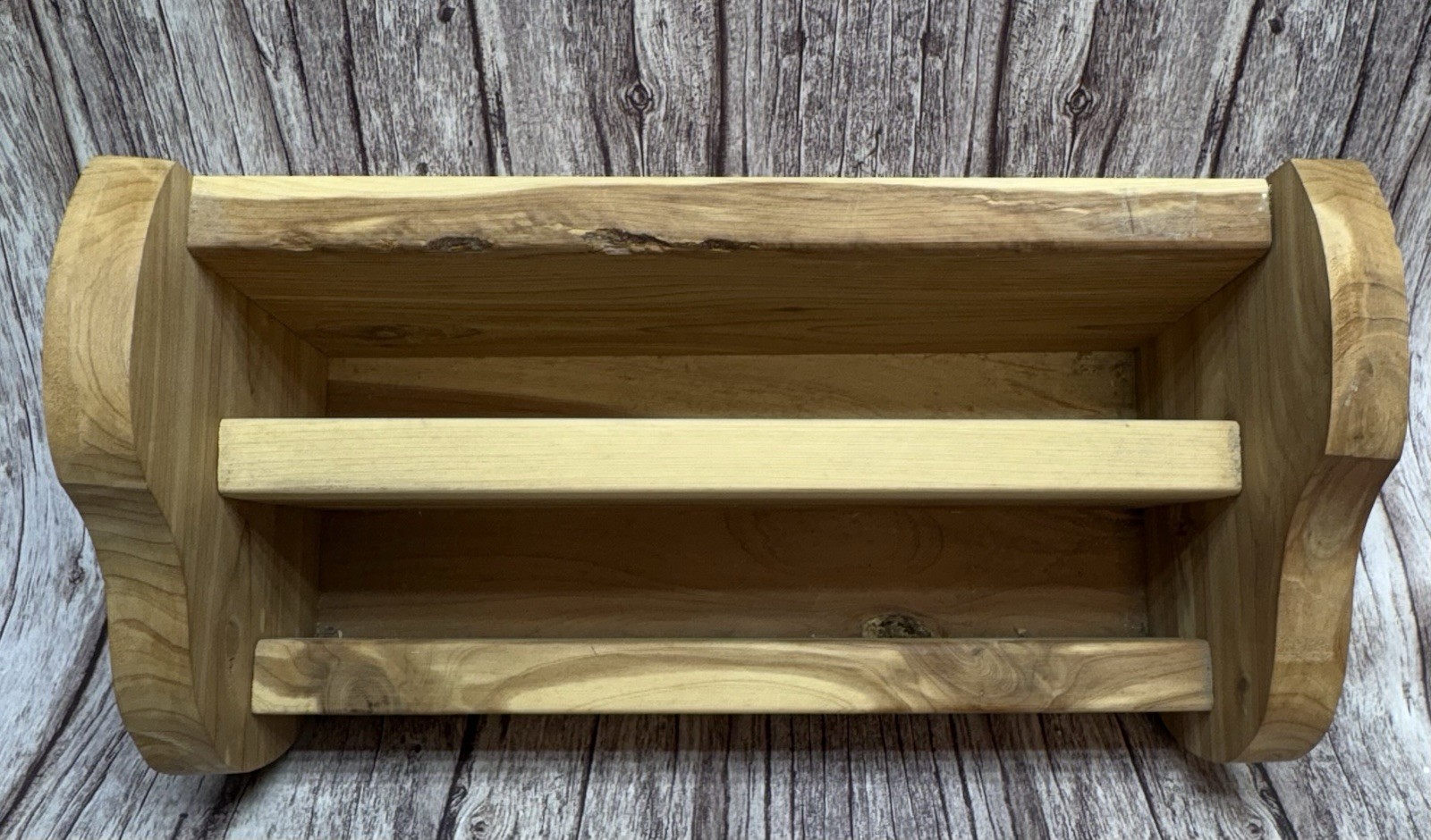 Cedar Desk Envelope Keeper Handmade