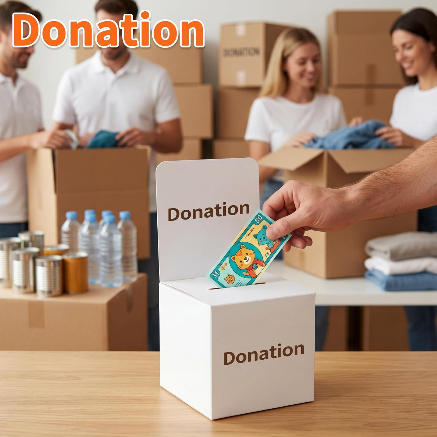 12 Pack 6X6X6 in Suggestion Boxes for Raffle Ticket, Voting Ballot | Removable D