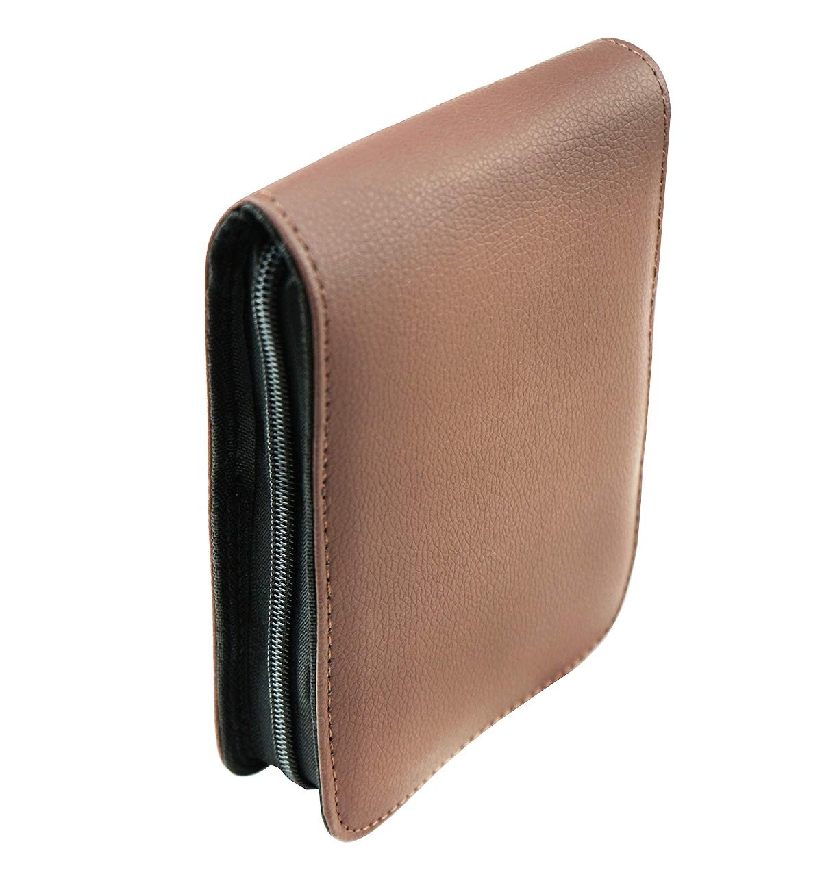 12 Fountain Pen Case PU Leather, Rollerball Pen Display Holder Bag, Pouch Lar…