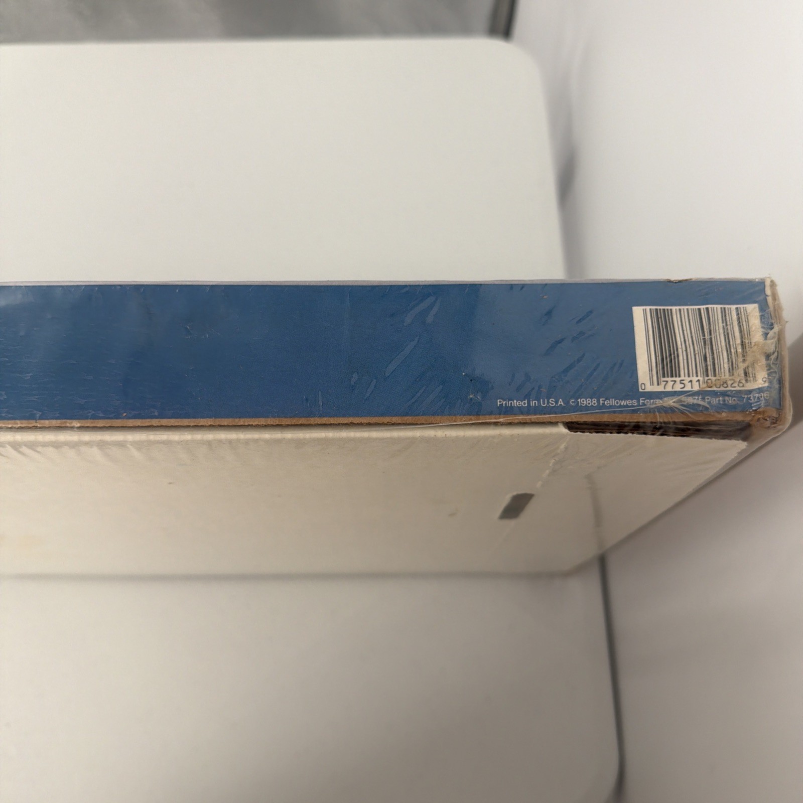 Vintage Fellowes 00826 Cardboard Desk Top Sorter Sorter 8 Compartment Retro 80s