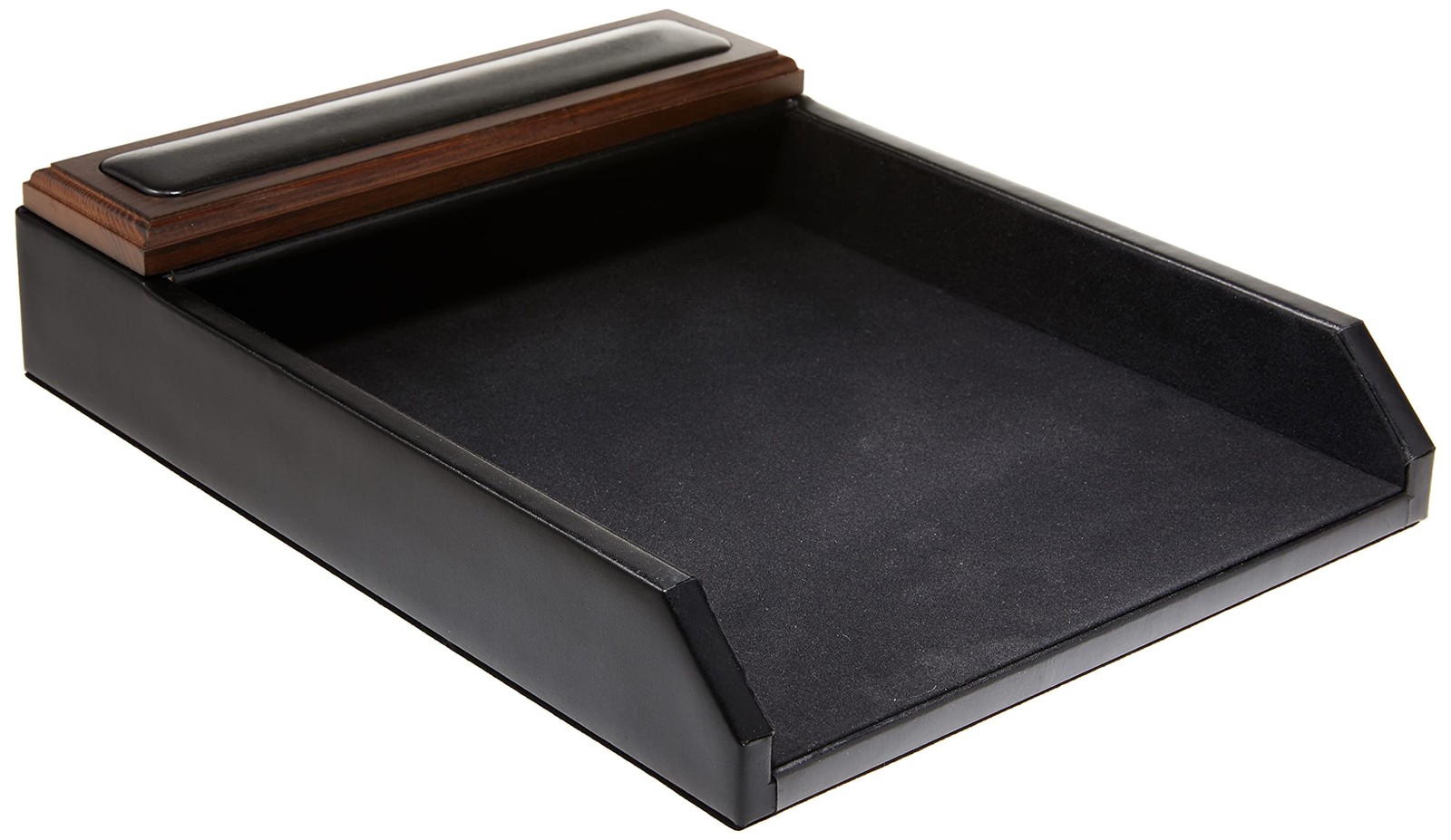Leather Desktop Letter Tray – Luxury Letter Holder & Organizer for Desk – Off…