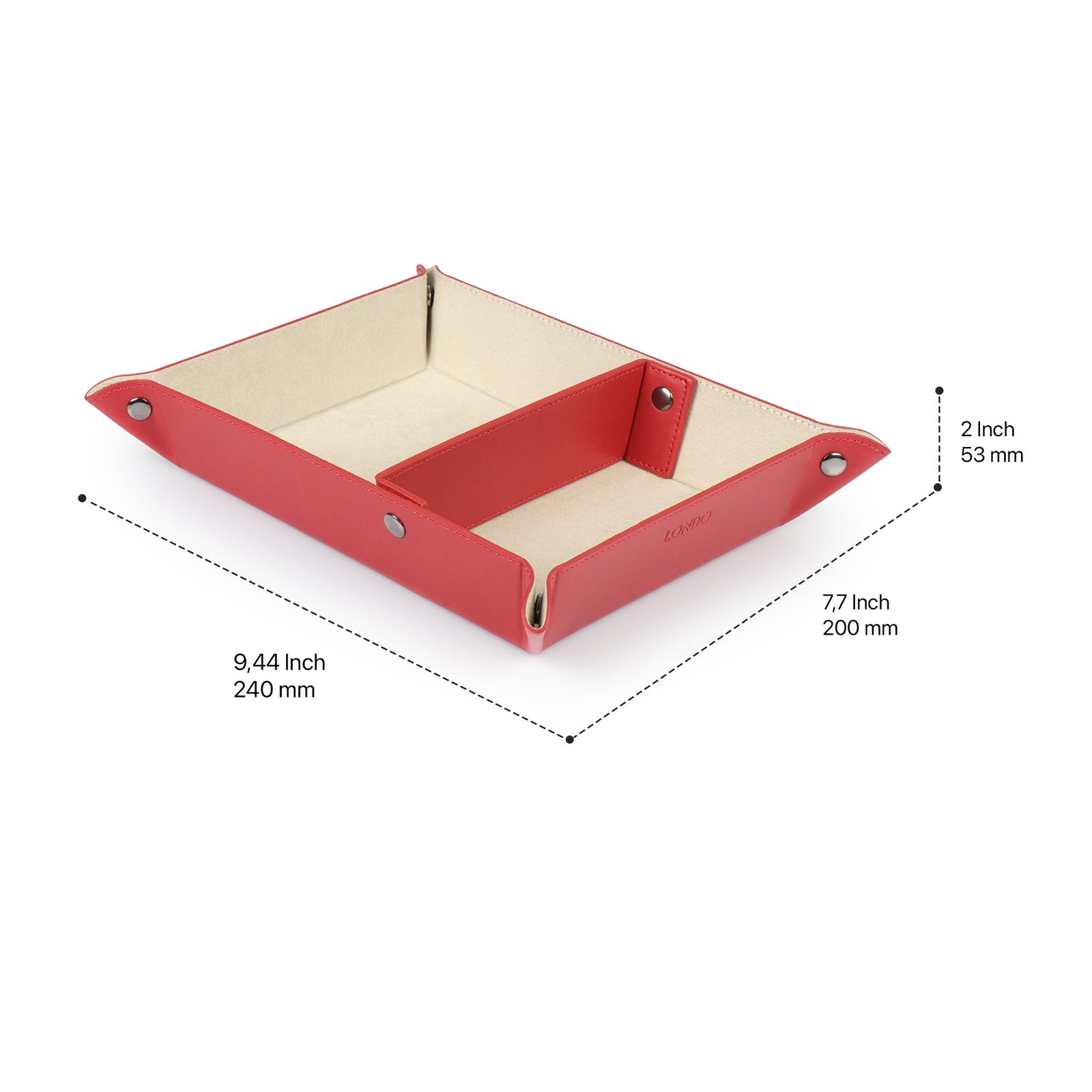 Londo Leather – Water Resistant Computer Table Desk Storage