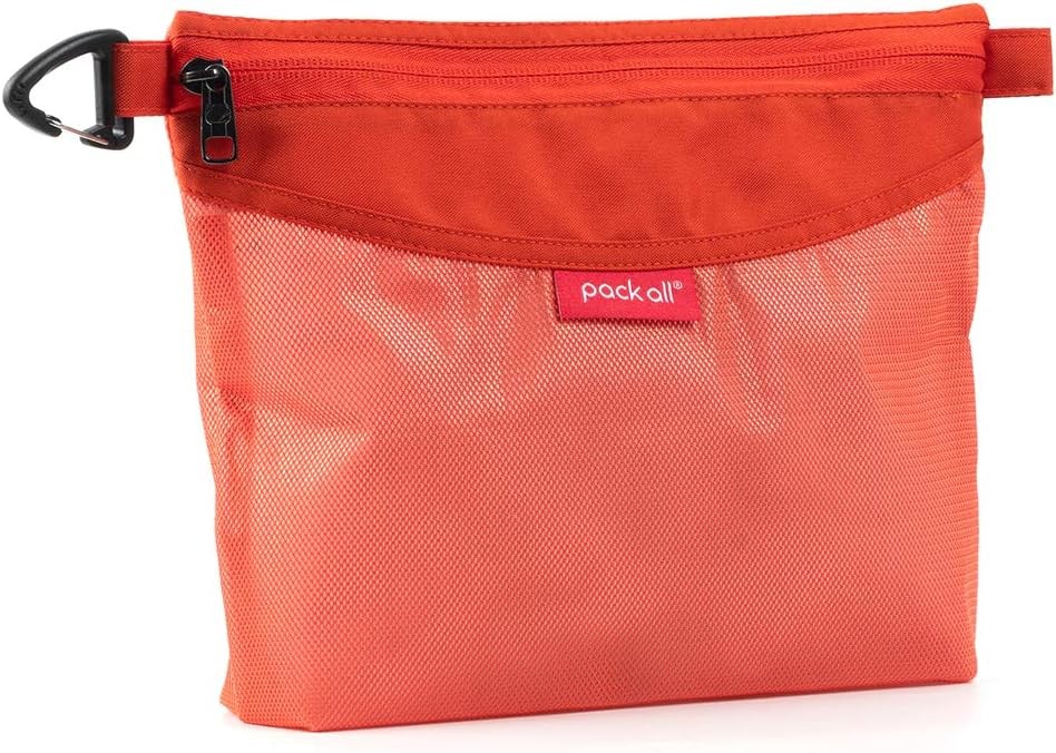 Water-resistant Material Zipper Pouch Mesh Zipper Bags for Storage Travel Off…