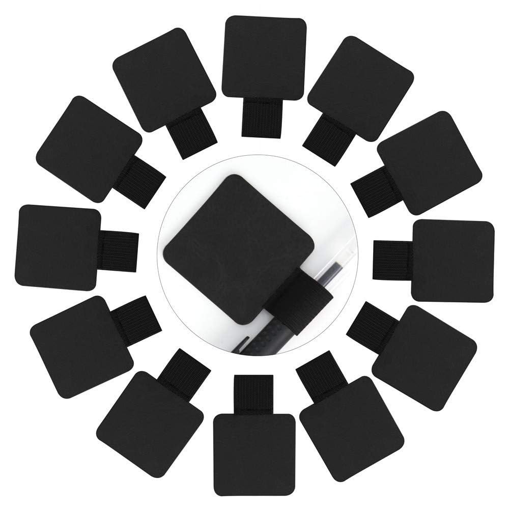 12 Pack Notebook Pen Loop Holder Self-Adhesive Pen Holder Pencil Holders