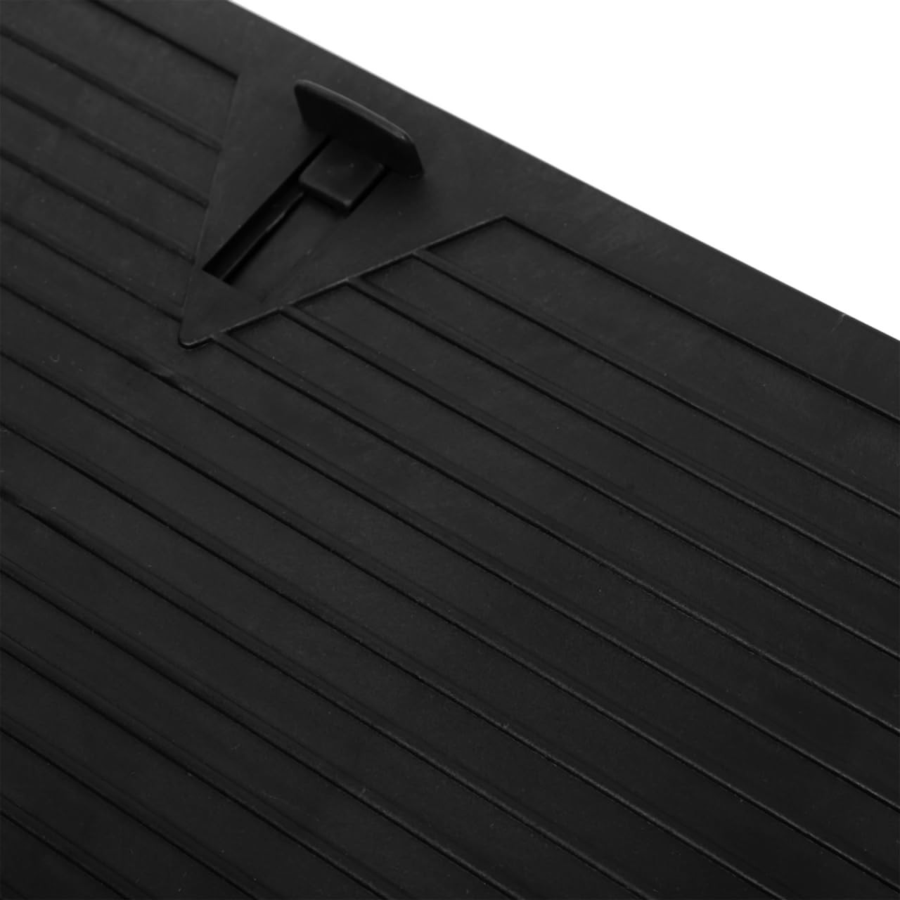 DIYEAH Under Desk Keyboard Tray Slide Out Drawer 53.00X25.50X4.00CM, Black