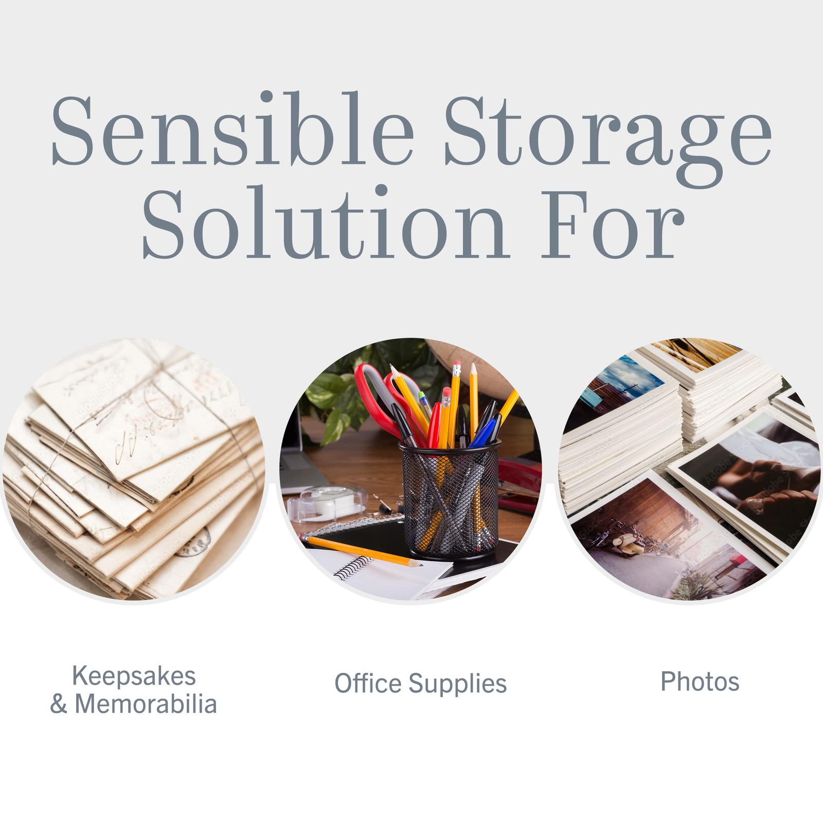 Snap-N-Store File Storage Box & Organizer – 1 Pack – 16.125 x 1 Pack, Black