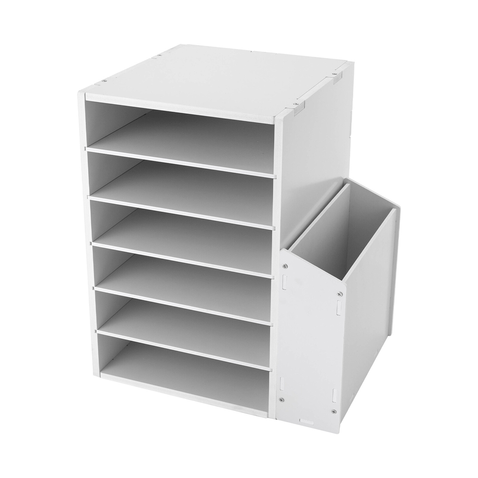 File Organizer PVC Board Letter Desktop Document Folder Office Tray Holder 6Tier