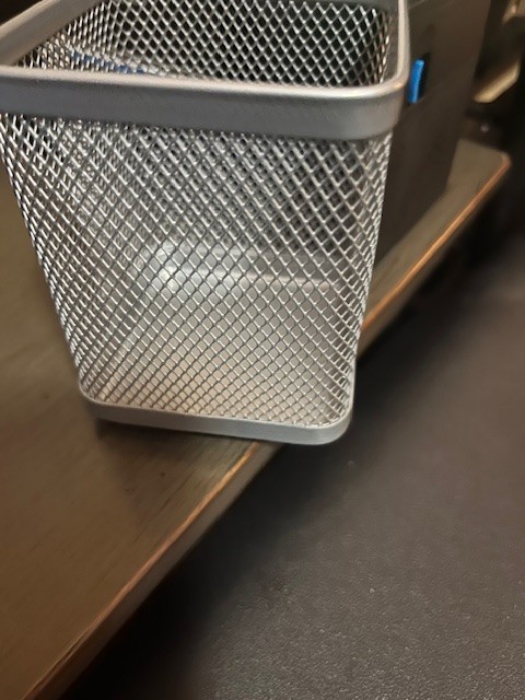 TRU RED Stackable Wire Mesh Pencil Cup/Pencil Holder Silver TR57576
