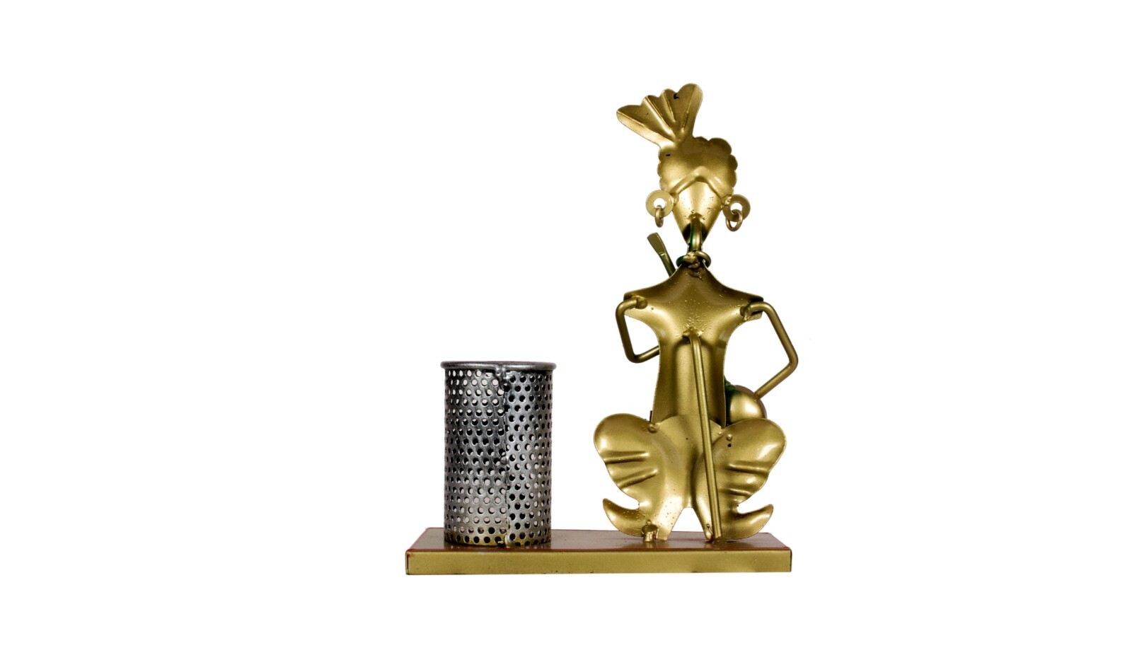 Multicolor Musician Pen Stand Holder – Decorative Showpiece for Home Office