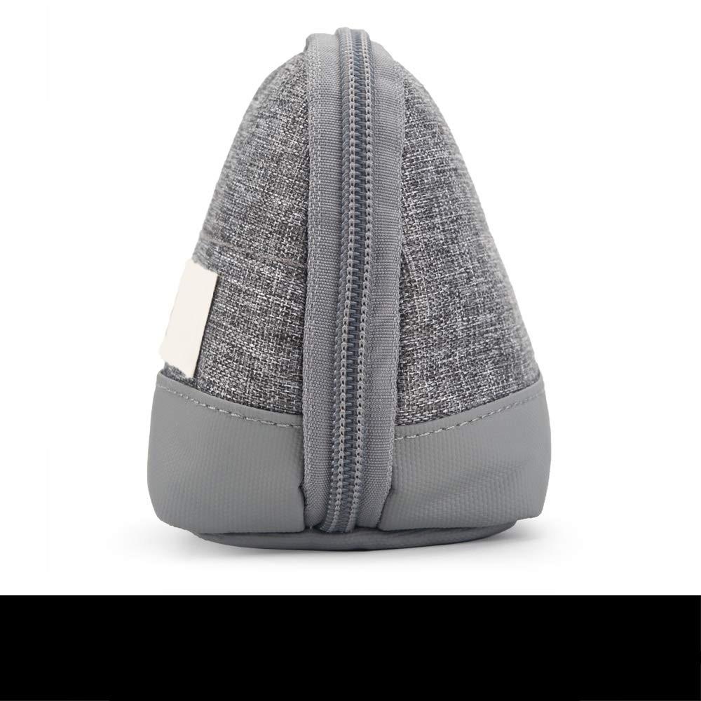 Minimalist Pencil Case, Lightweight Pen Pouch, Grey
