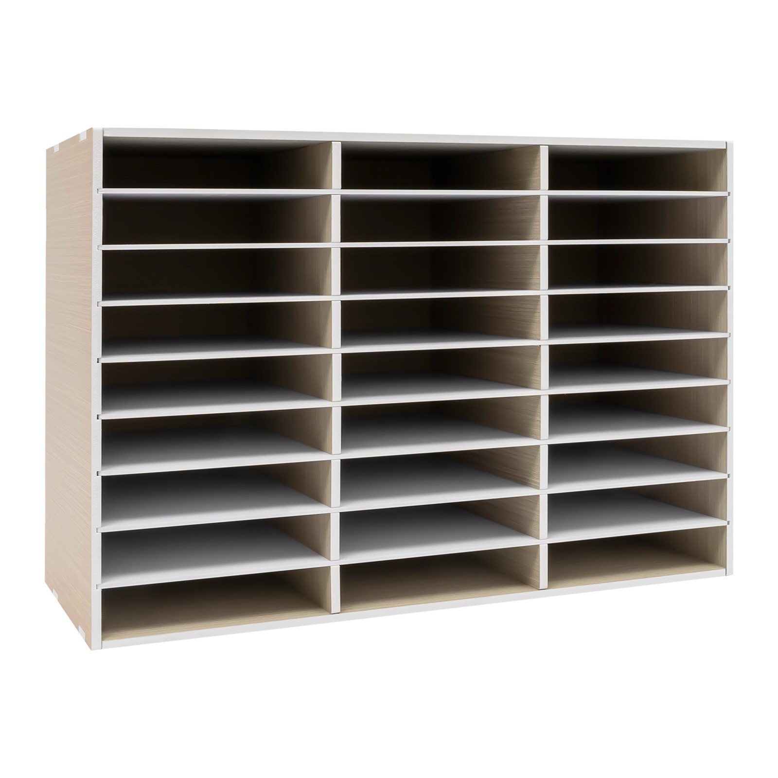 Desktop Literature Organizer Adjustable File Sorter Mail Center Magazine Holder