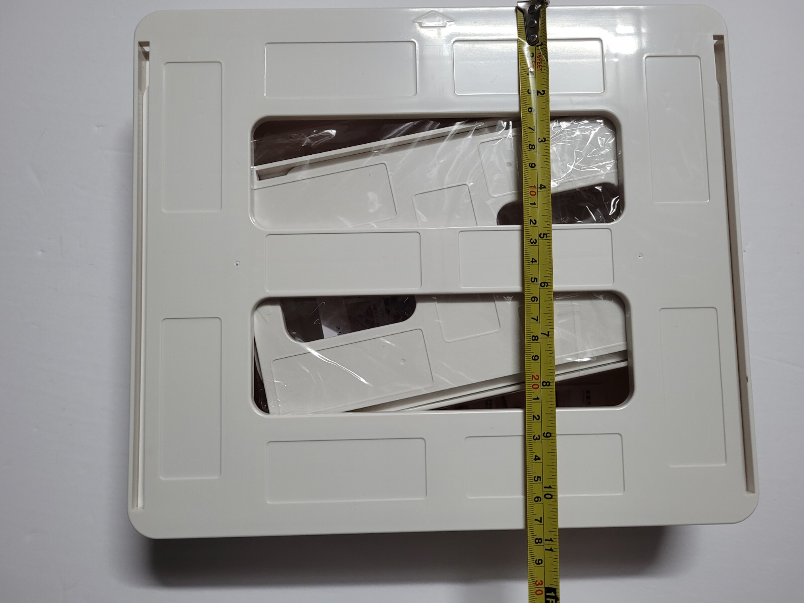 Large Under Desk Drawer Organizer 2 Pack Slide Out Desk Drawer White Plastic …