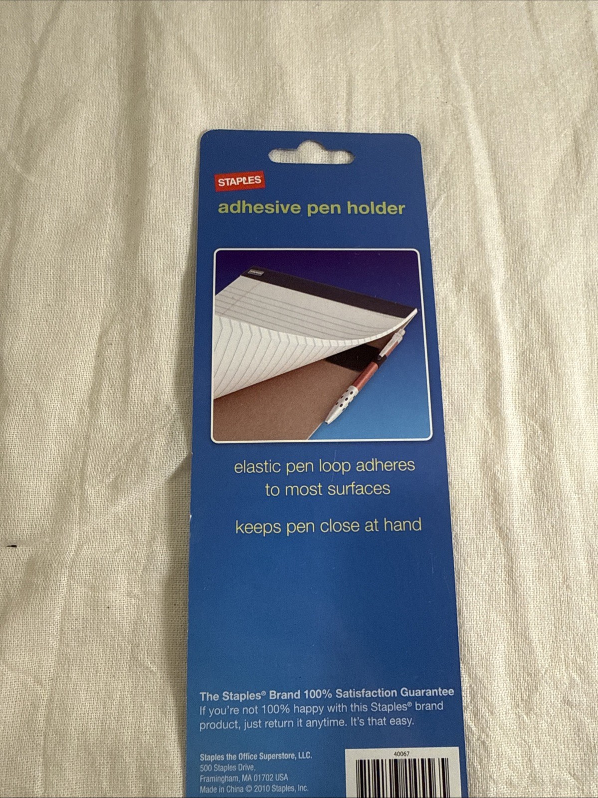 NWT: Staples Adhesive Pen Holder Bundle of 7