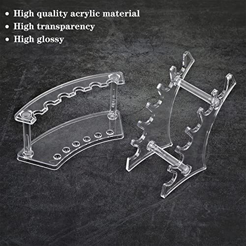 4 Pieces Pen Holder Display Stand Pen Acrylic Stands Clear Pen Rack Organizer