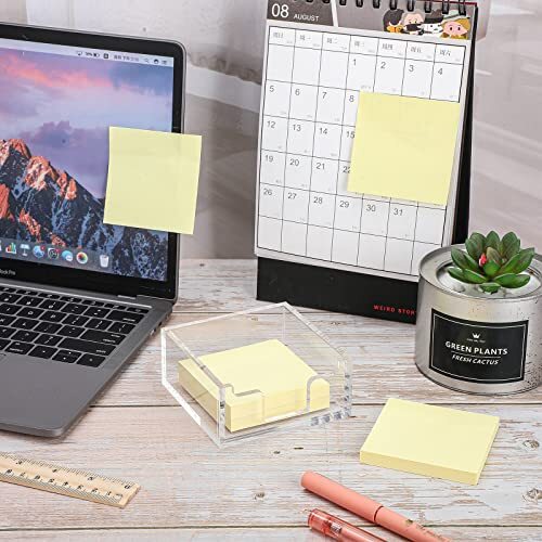 Clear Acrylic Notepad Holder Sticky Note Holder Sticky Notepad Holder