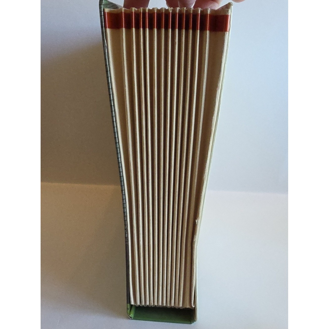 Vintage Countertop Home File Cardboard Paper Organizer Grannycore