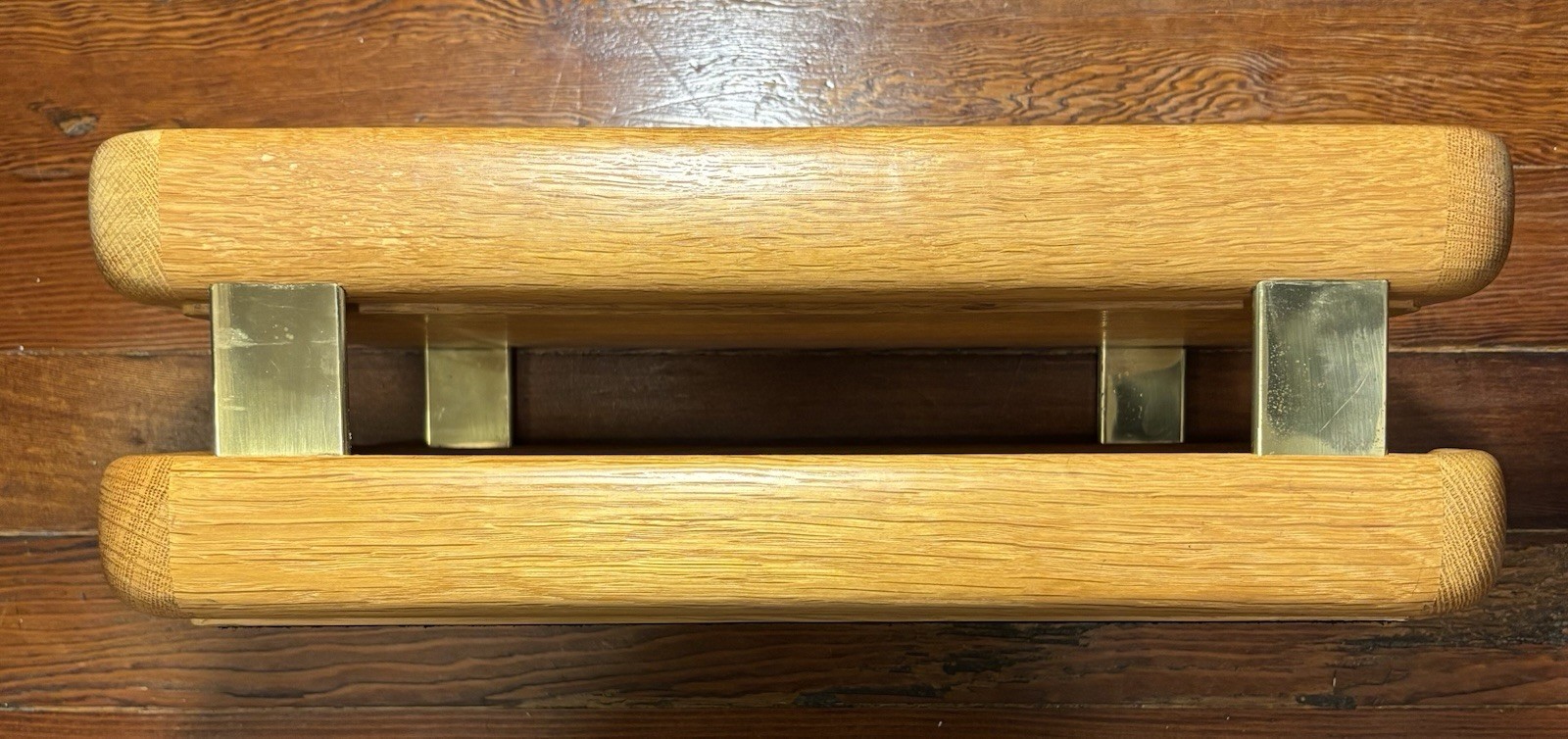 Mid-Century Eldon Woodline Desk Set 2-Piece in Oak, Series 6500