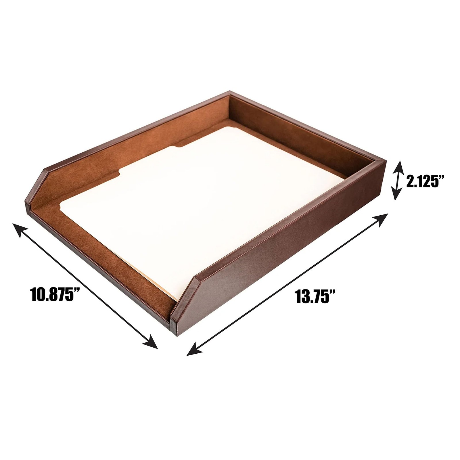 Dacasso Leather Desktop – Organizer For – – A3401