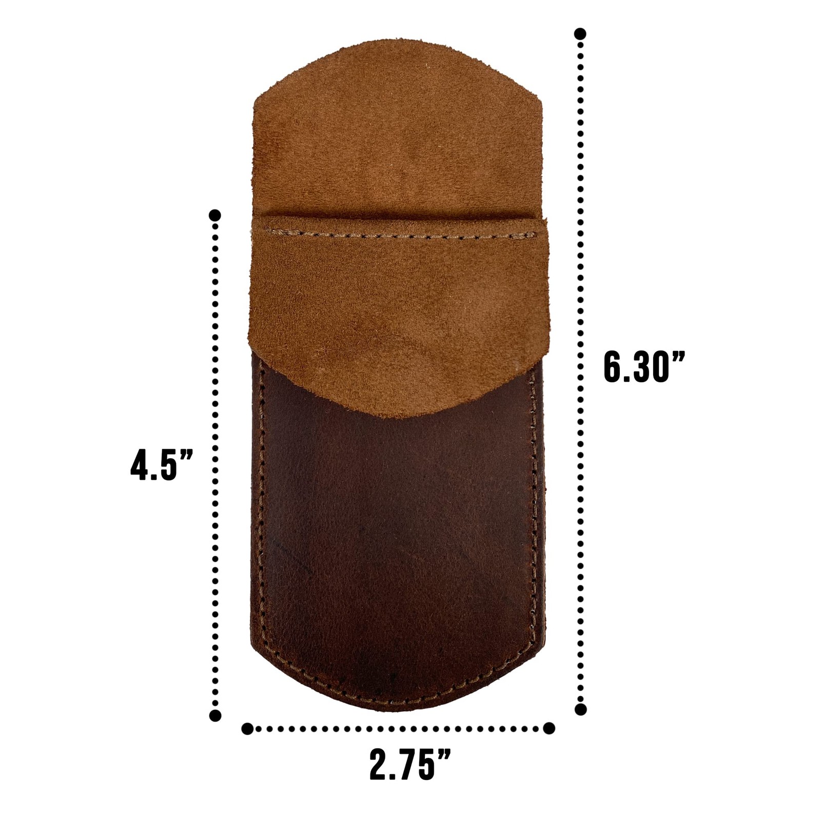 , Pocket Protector Handmade from Full Grain Leather – Pencil Pouch, Pen Holde…