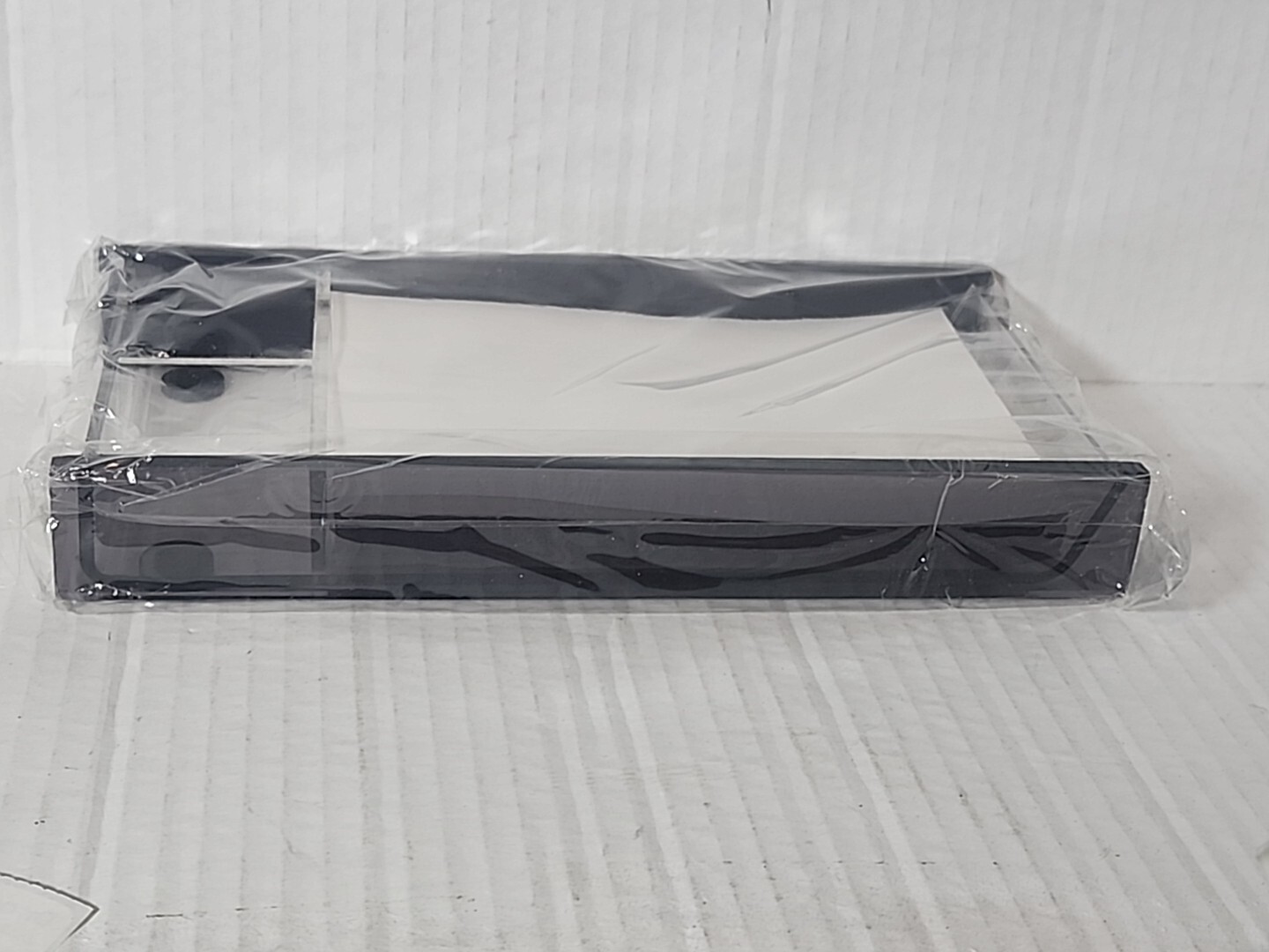 Memo Desk Holder Organizer Brown/clear