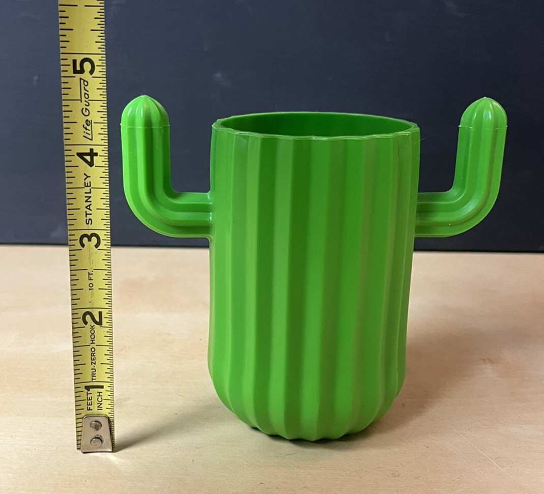 Cactus Pen and Pencil Holder Office Desk Plastic