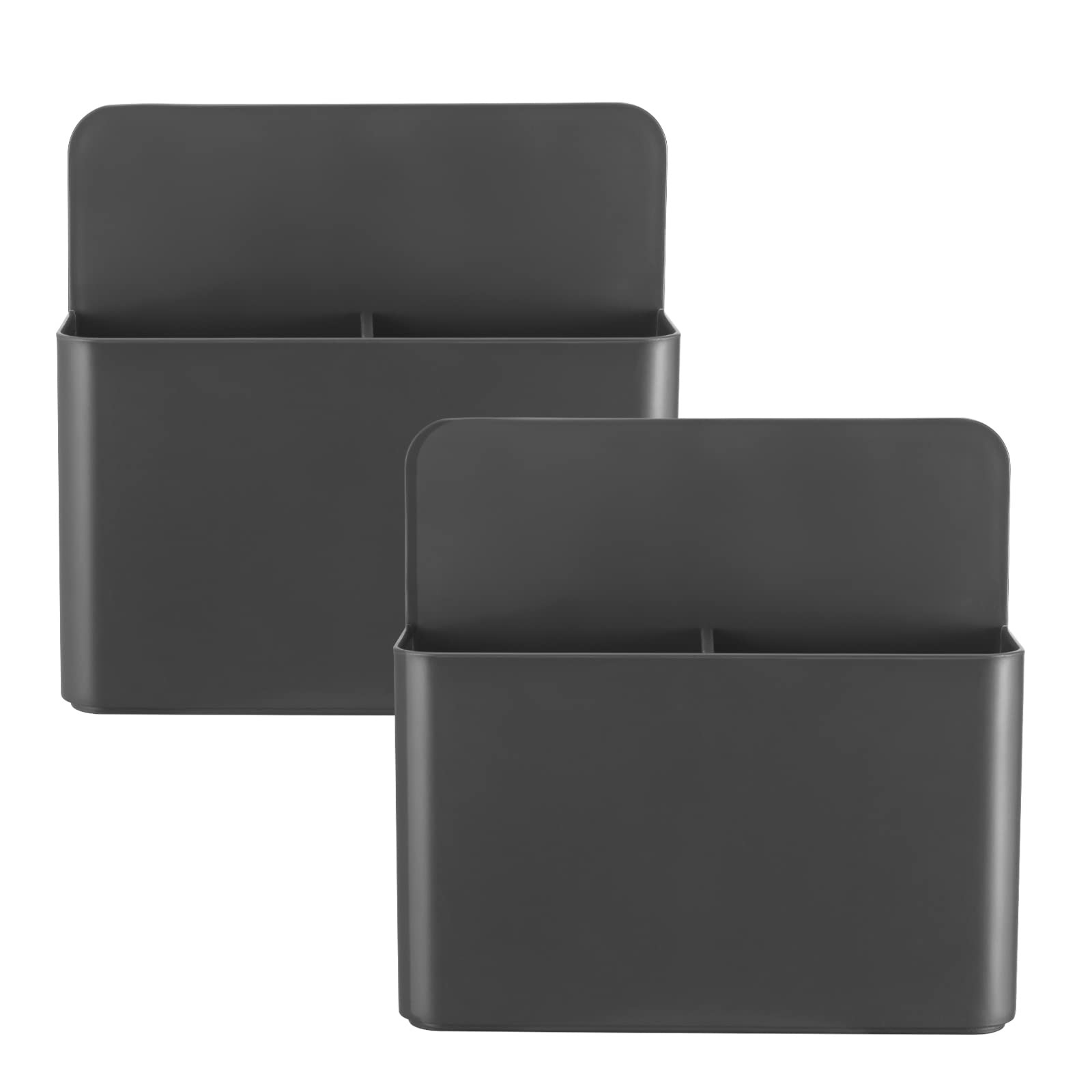 2-Pack Grey Strong Magnetic Marker Holder/Dry Erase Pen Holder – Storage for …