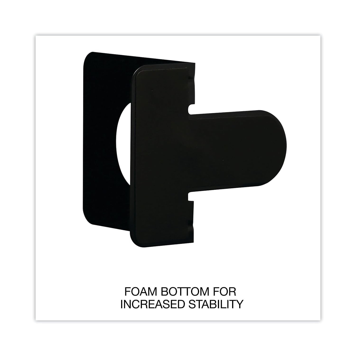 UNV54055 – Universal Economy Bookends 4-3/4″W x 5-1/4″D x 5″H, Black