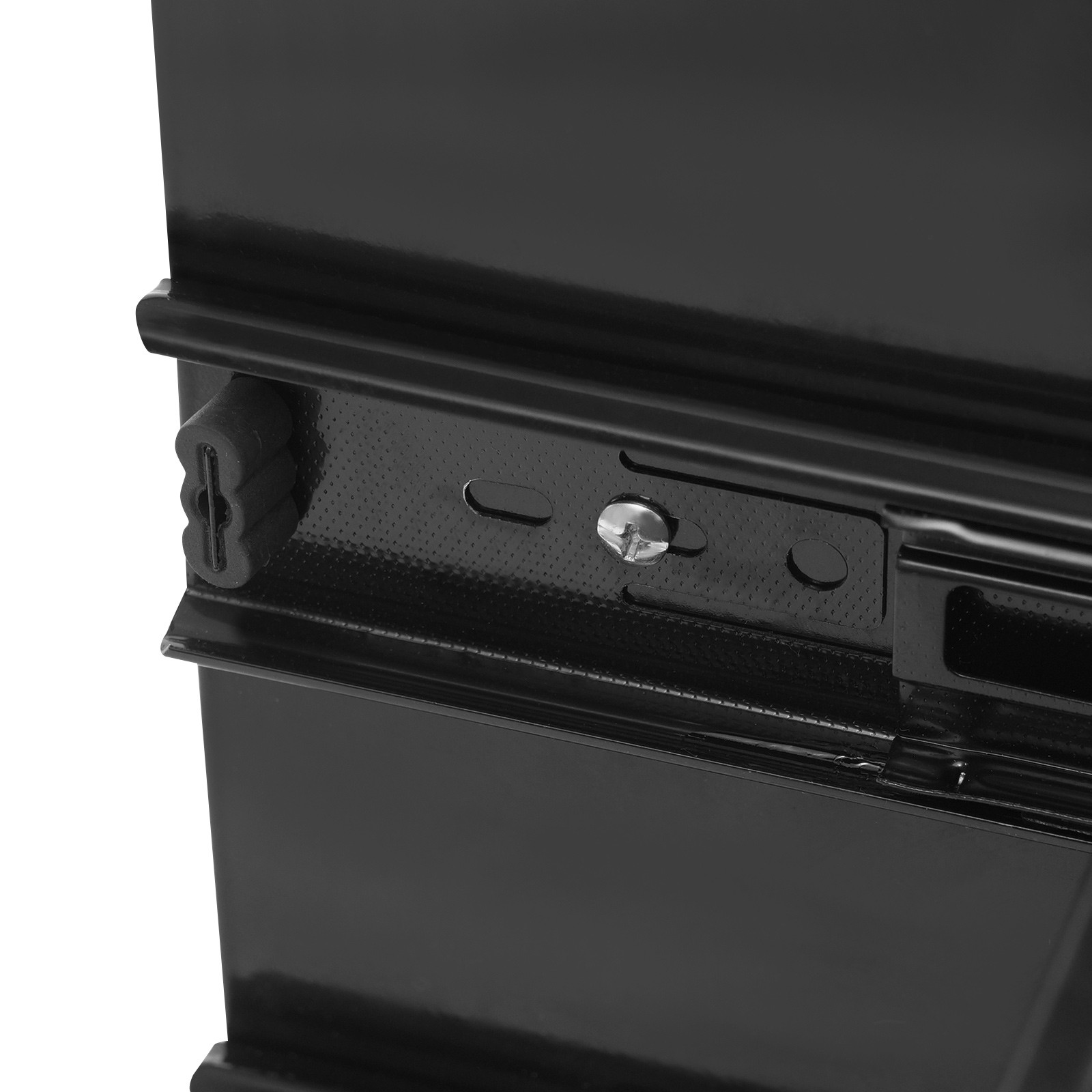 Black Dual Level 16″ Pull Out Under Desk Storage Drawer Set