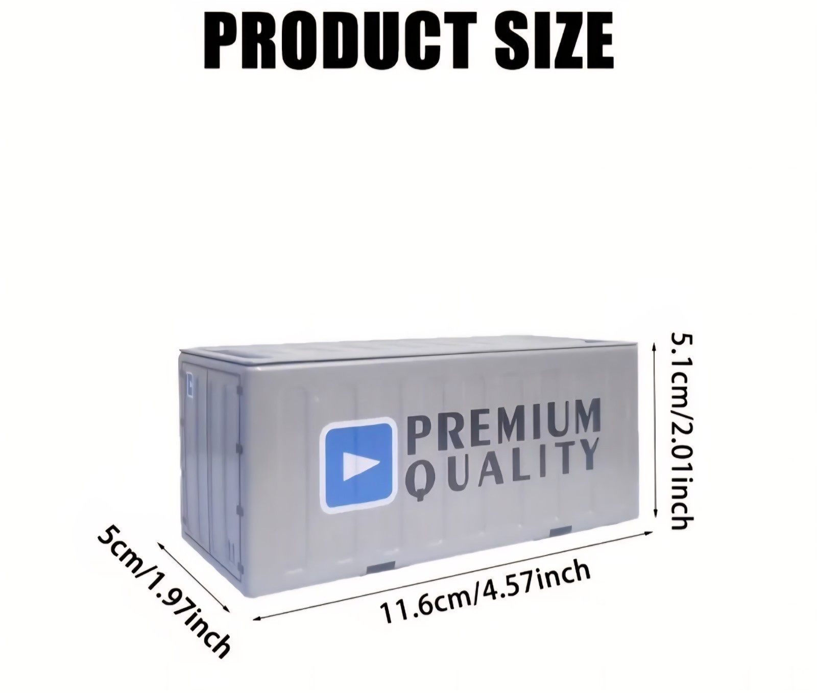 Mini Storage Box Metal Container w/Lid – Desktop Organizer – Storage Bin – New