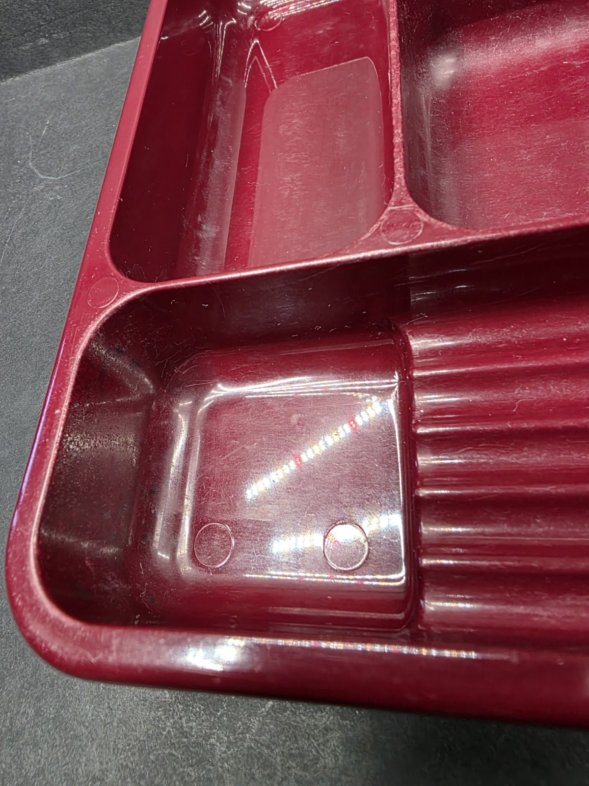 Eldon Desk Organizer 1998 Cranberry
