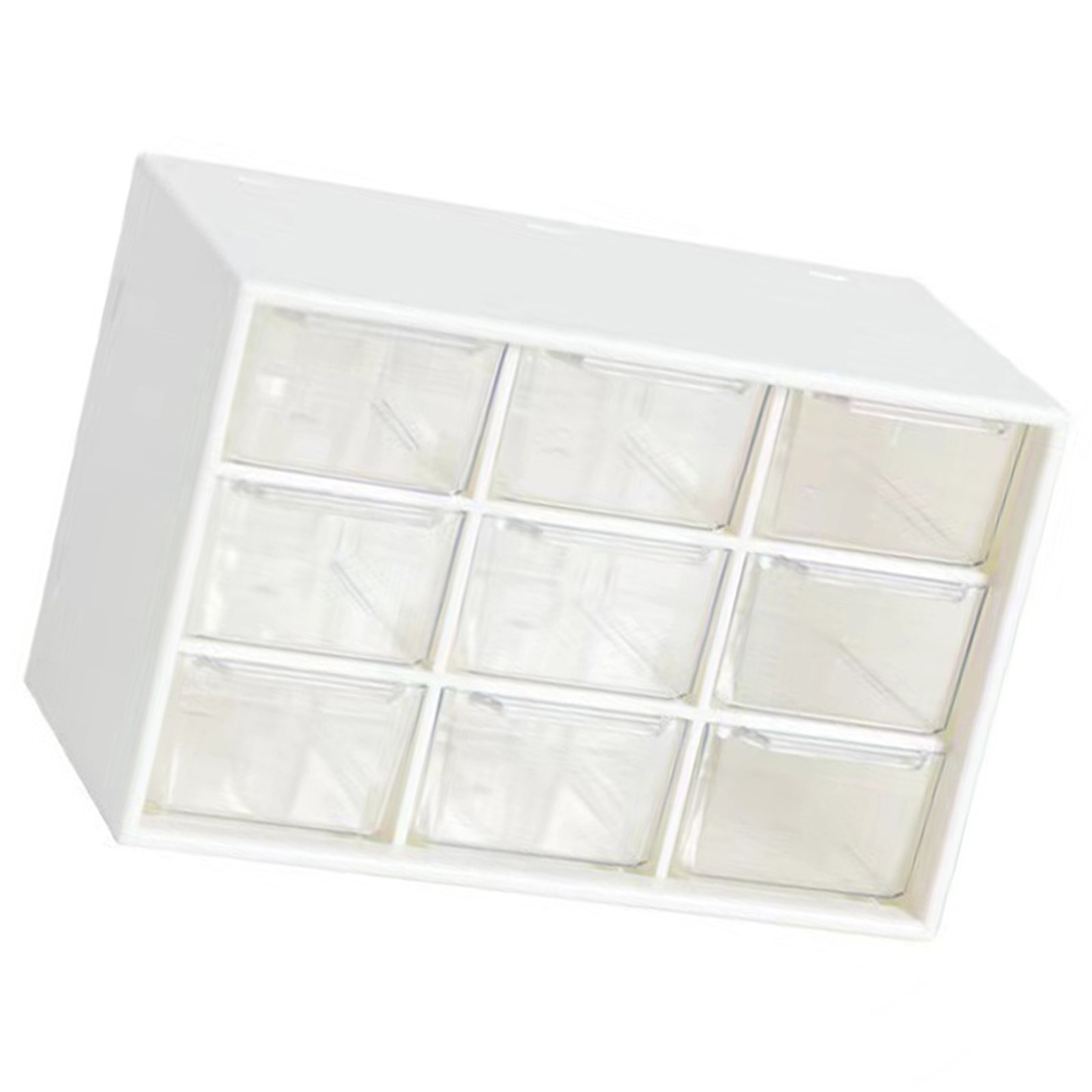 9 Drawer Dustproof Desk Organizer For Jewelry Makeup Office Trending
