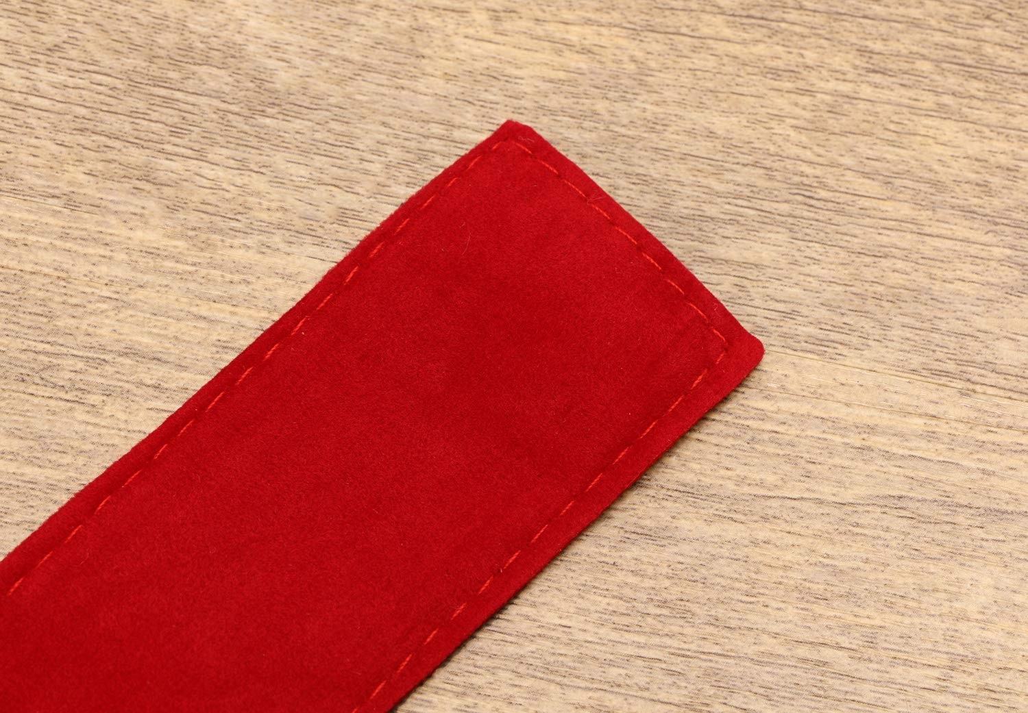 6.9×1.4 Inch Velvet Drawstring Pen Pouch Bag Single Suede Pen Sleeve Holder S…