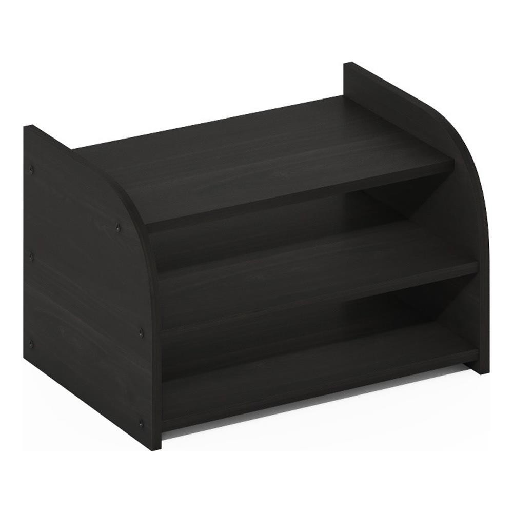 Furinno CLASSIC 3-Tier Desk Top Organizer in Espresso