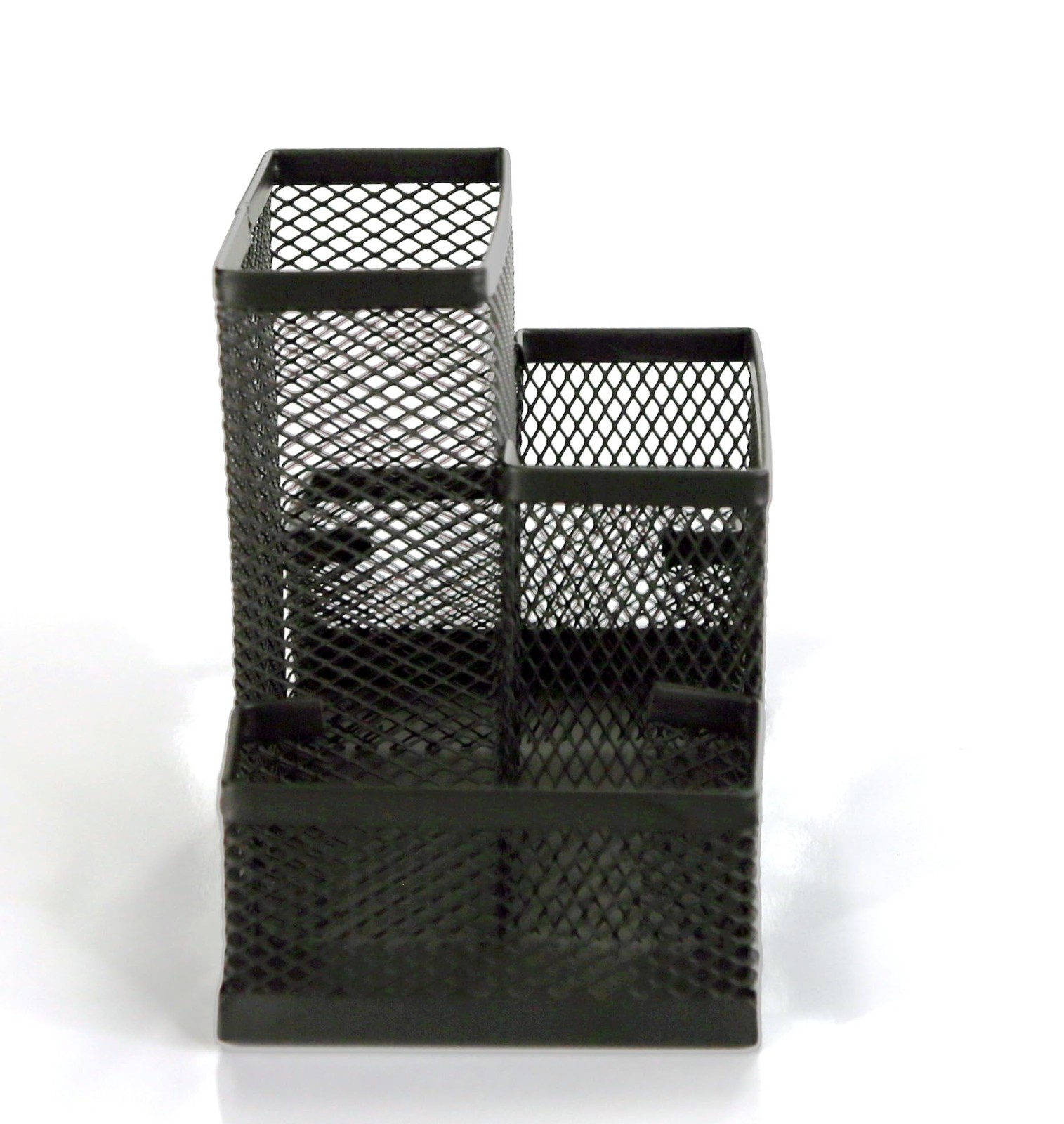 Pen Holder and Desk Organizer Caddy, 4 Compartment Storage for Pencils Pens S…