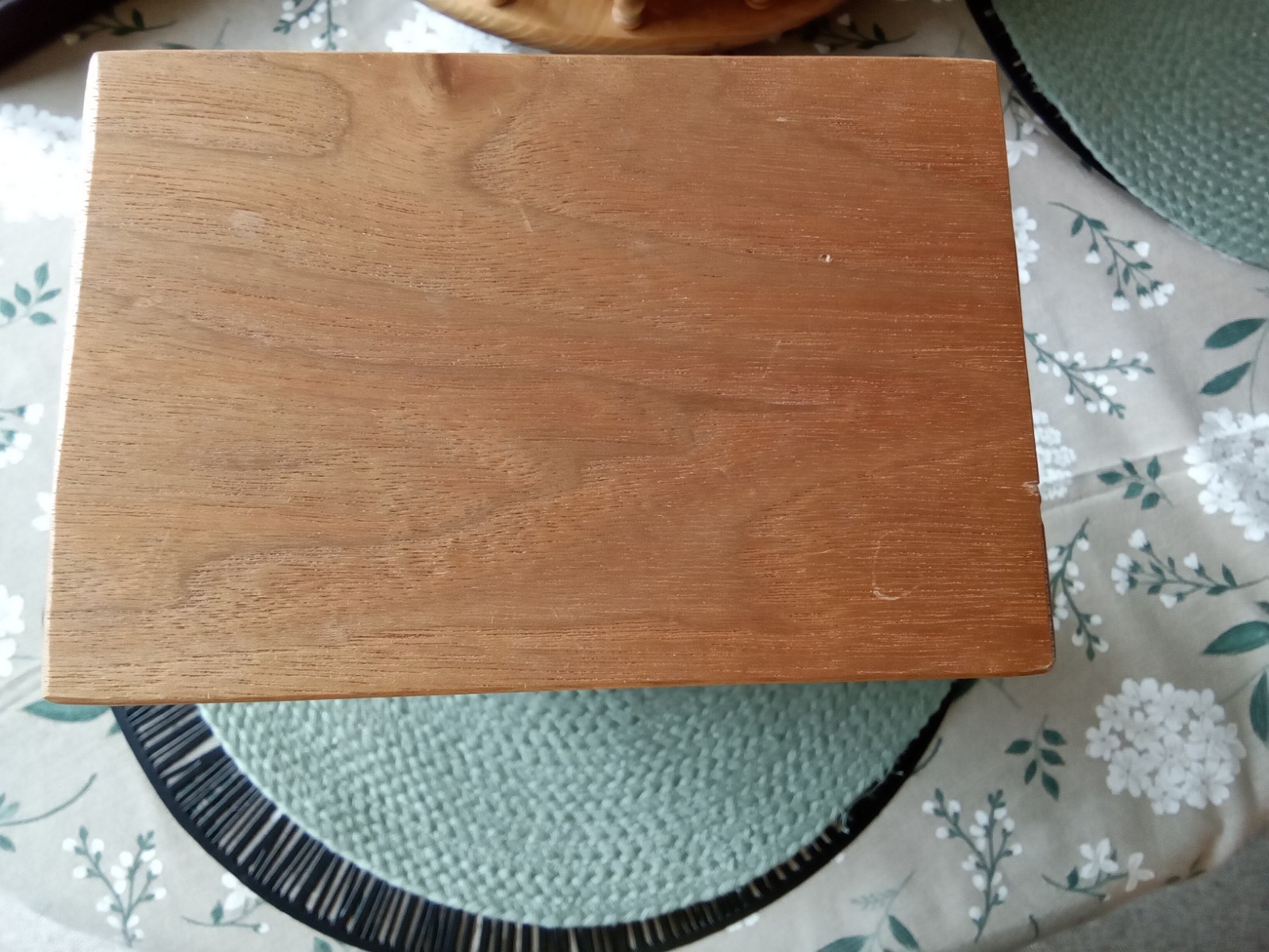 VTG Wooden Desk Paper Tray Organizer Letter Holder Box For Office Or Desk